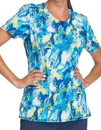 cheap print scrub tops