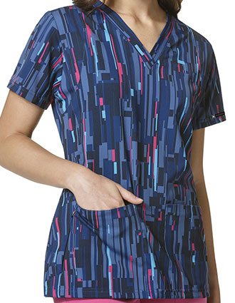 cheap print scrub tops