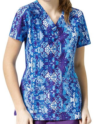 cheap print scrub tops