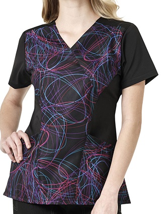 cheap print scrub tops