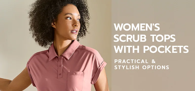 Women's Scrub Tops with Pockets: Practical & Stylish Options