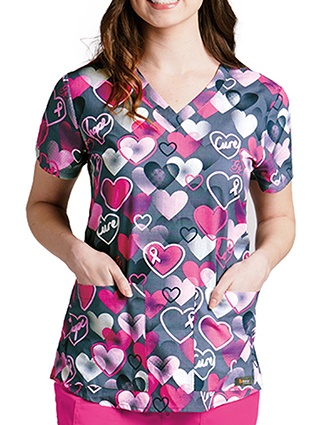 Printed Scrub Tops: Unique & Artistic | Pulse Uniform