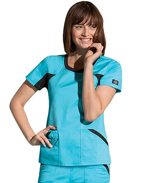 Buy Dickies Performance System Junior Fit V-neck Scrub Top for $0.00